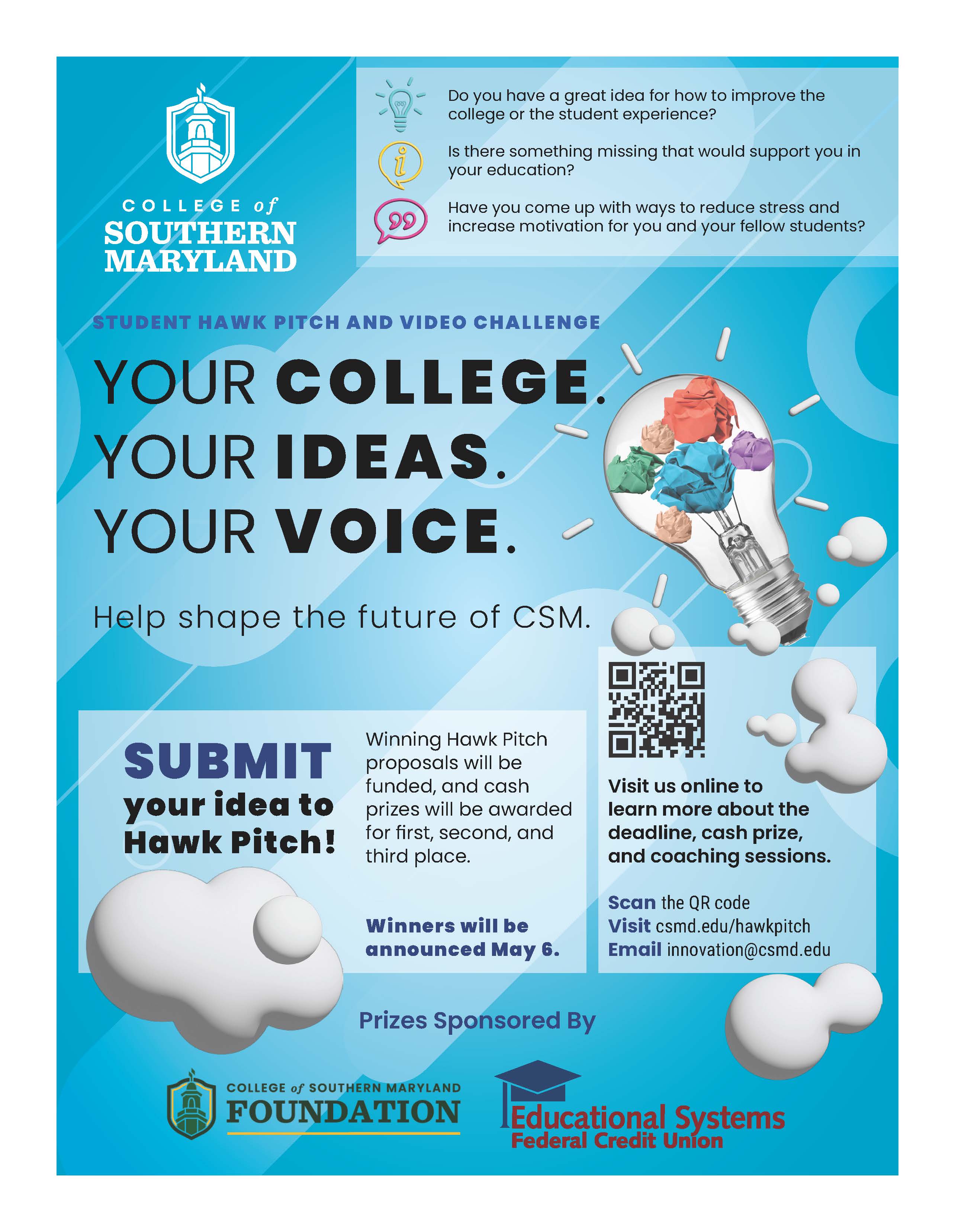 Hawk Pitch Student Flier